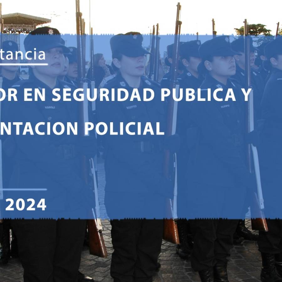 TECNICATURA SUPERIOR EN SEGURIDAD PUBLICA Y  CIUDADANA CON ORIENTACION POLICIAL AGRUPADOS 2024
