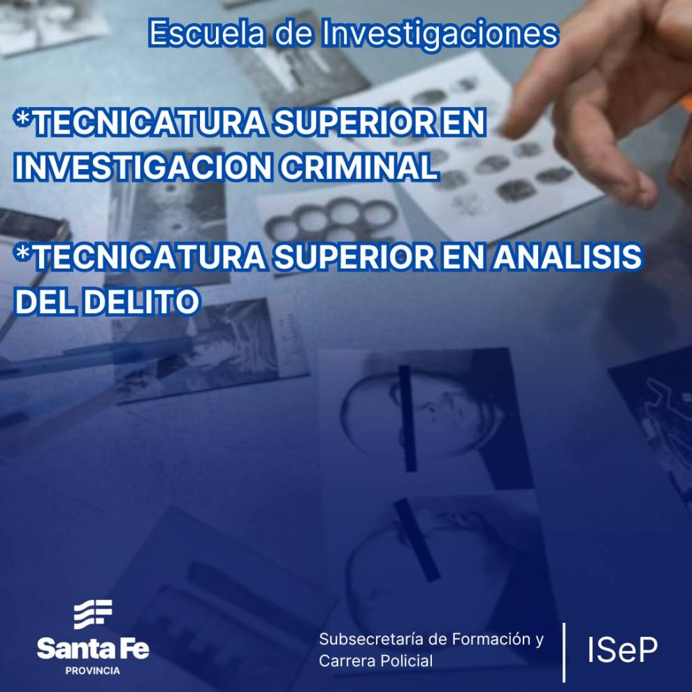 IMPORTANTE – SELECCIONADOS/AS DE LA TECNICATURA SUPERIOR EN INVESTIGACION CRIMINAL – COHORTE 2026