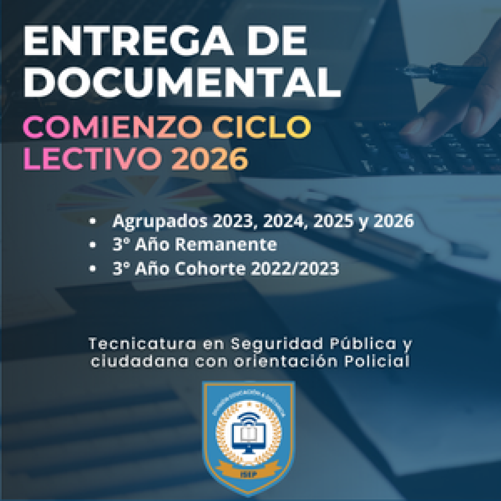 Educación a Distancia - Entrega de documentación comienzo ciclo lectivo 2026
