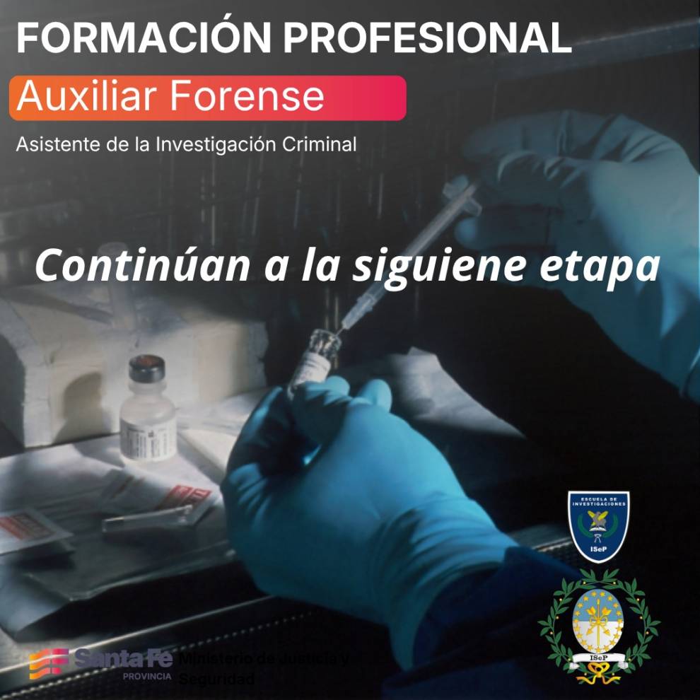 Proceso de selección - Asistente de la investigación criminal Auxiliares Forenses
